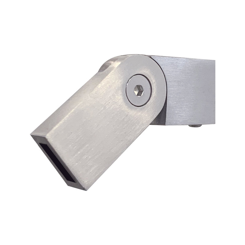 Angle connector for stainless steel balusters