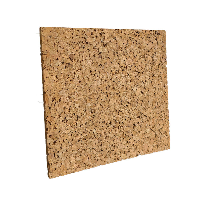 Acoustic cork tile